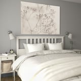 BJÖRKSTA Toile, fleurs - gros plan, 140x100 cm