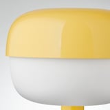 BLÅSVERK Lampe de table, jaune, 36 cm