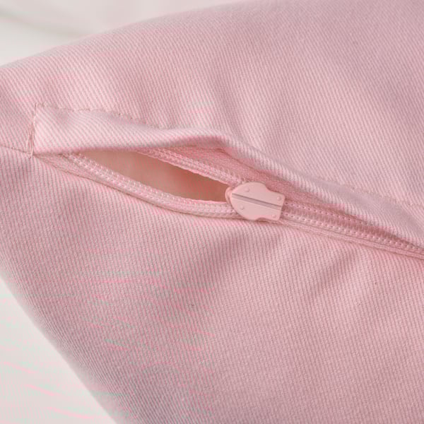 BLÅVINGAD Housse de coussin, motif pieuvre/rose, 50x50 cm