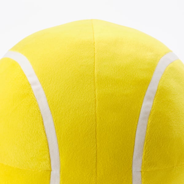 BOLLTOKIG Peluche, balle de tennis/jaune IKEA