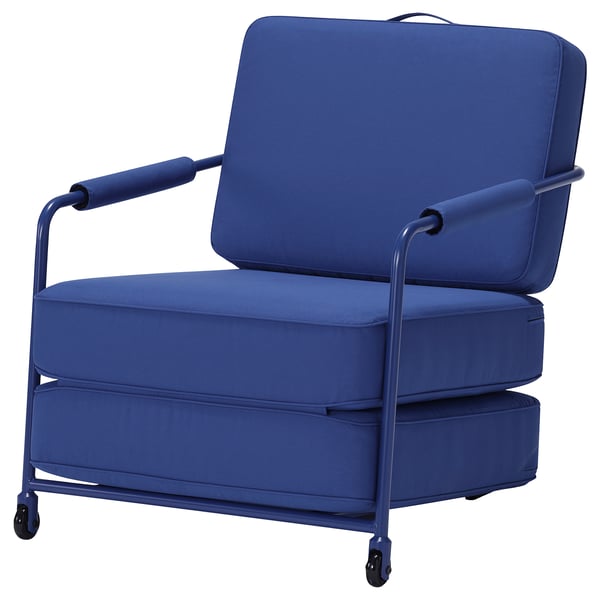 BRÄNNBOLL Fauteuil gaming, Knisa bleu vif