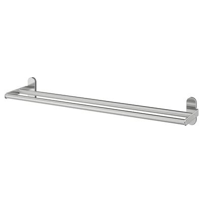BROGRUND Barre porte-serviettes, acier inoxydable, 67 cm
