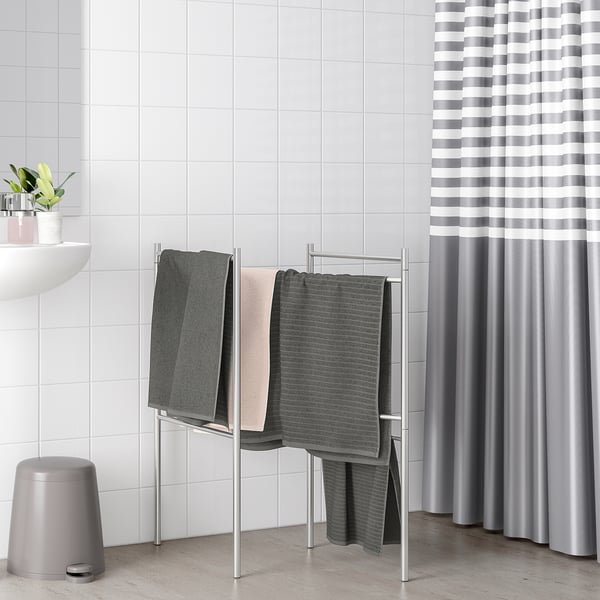 BROGRUND Porte-serviettes extensible, acier inoxydable