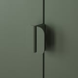 BROR Colonne, gris vert/contreplaqué de pin, 85x40x190 cm