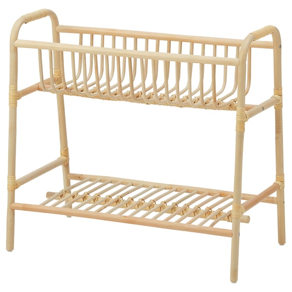 BUSKBO Piédestal, rotin, 60 cm