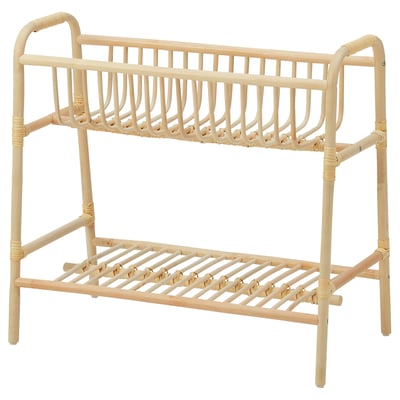 BUSKBO Piédestal, rotin, 60 cm