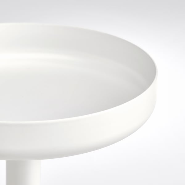 CHILISTRÅN Piédestal, blanc, 24 cm