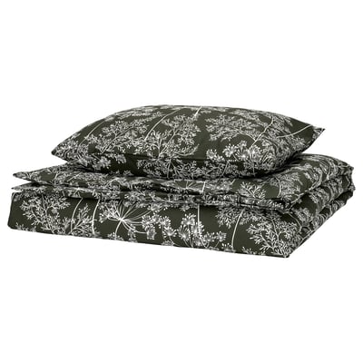 DAGGBJÖRNBÄR Housse de couette et 1 taie