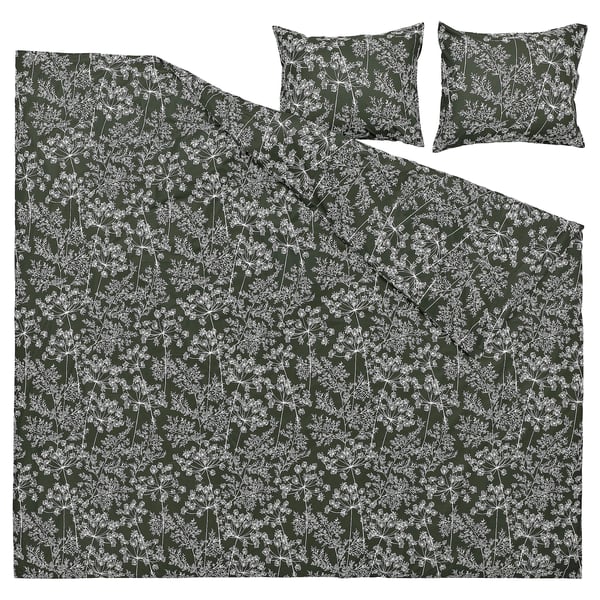 DAGGBJÖRNBÄR Housse de couette et 2 taies