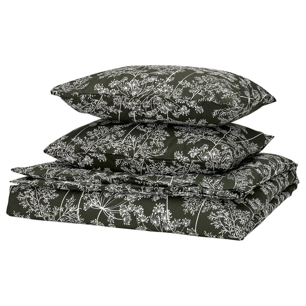 DAGGBJÖRNBÄR Housse de couette et 2 taies