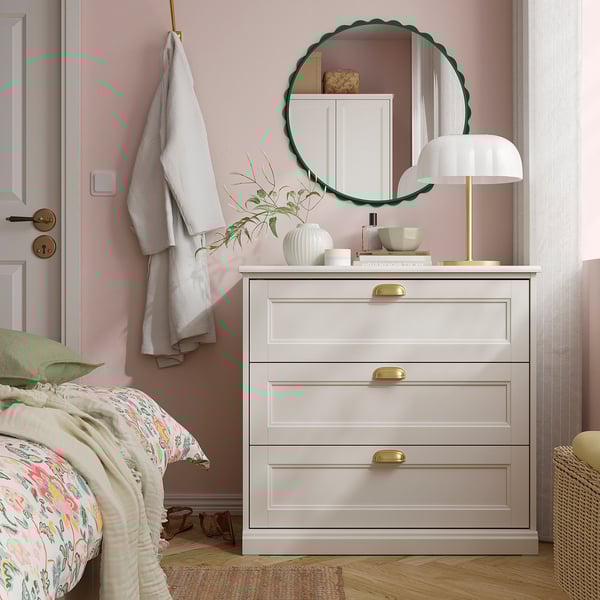 DAGGKAPRIFOL Miroir, vert foncé, 60 cm