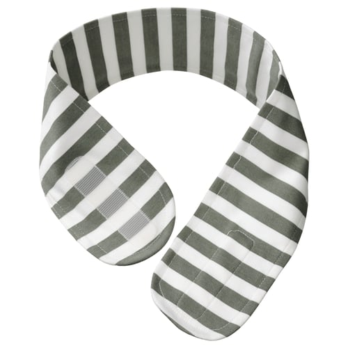 DOFTDRACENA Bandeau avec attache en nylon, blanc/gris vert