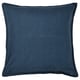 DYTÅG Housse de coussin, bleu foncé, 50x50 cm