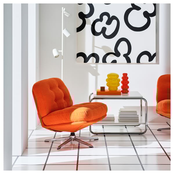 DYVLINGE Siège pivotant, Kelinge orange