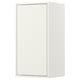 EKET Élément 1 porte et 1 tablette, blanc, 35x35x70 cm