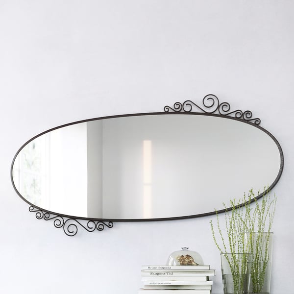 EKNE Miroir, ovale, 70x150 cm