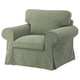 EKTORP Fauteuil, Hakebo gris vert
