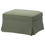 EKTORP Housse pour repose-pied, Hakebo gris vert