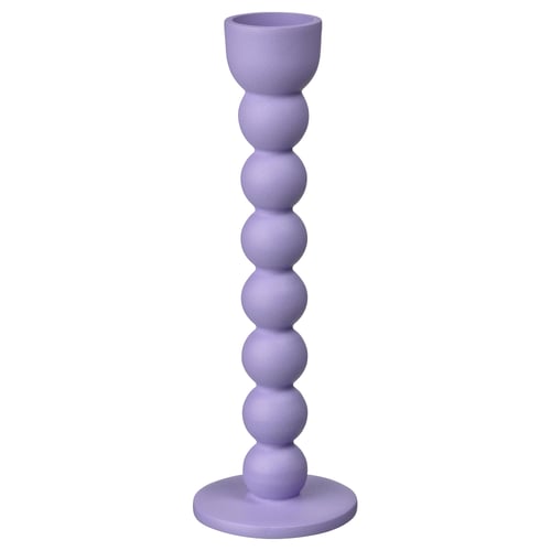 ELDIGHET Bougeoir, mauve, 27 cm