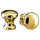ENERYDA Bouton, couleur laiton, 20 mm