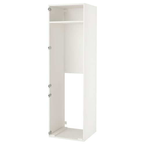 ENHET Armoire pour réfrig./congélateur, blanc, 60x60x210 cm