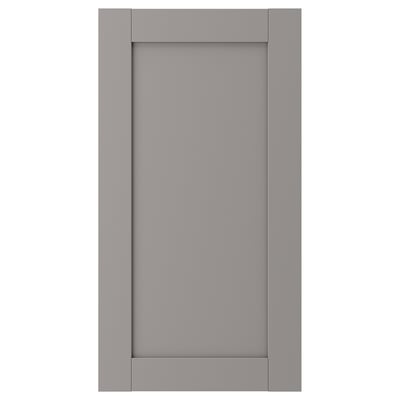 ENHET Porte, gris avec cadre, 40x75 cm