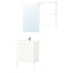 Option : ENHET Salle de bain, blanc, 64x43x87 cm