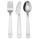 FABLER Couverts, 3 pièces, acier inoxydable