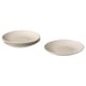 FÄRGKLAR Petite assiette, brillant beige, 20 cm