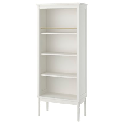 FÄRJKARL Bibliothèque, blanc cassé, 77x39x188 cm