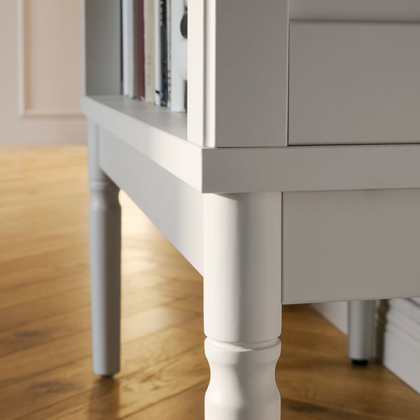 FÄRJKARL Bibliothèque, blanc cassé, 77x39x188 cm