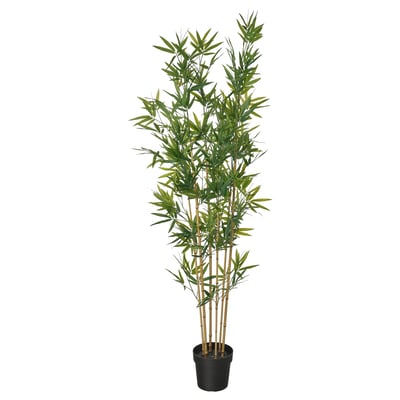 FEJKA Plante artificielle, intérieur/extérieur/bambou, 21 cm