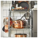 FINMAT Sauteuse avec couvercle, cuivre/acier inoxydable, 25 cm