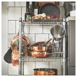 FINMAT Sauteuse avec couvercle, cuivre/acier inoxydable, 25 cm