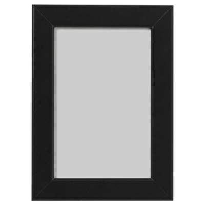 FISKBO Cadre, noir, 10x15 cm