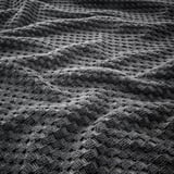 FJÄLLSTARR Serviette de bain, gris foncé, 70x140 cm