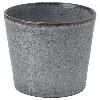 FJÄRILSBUSKE Cache-pot, intérieur/extérieur/gris, 12 cm