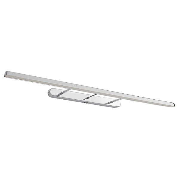 FLASKPOST Éclairage d'élément/mural à LED, chromé, 82 cm