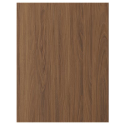 FÖRBÄTTRA Panneau latéral de finition, brun motif noyer, 62x80 cm