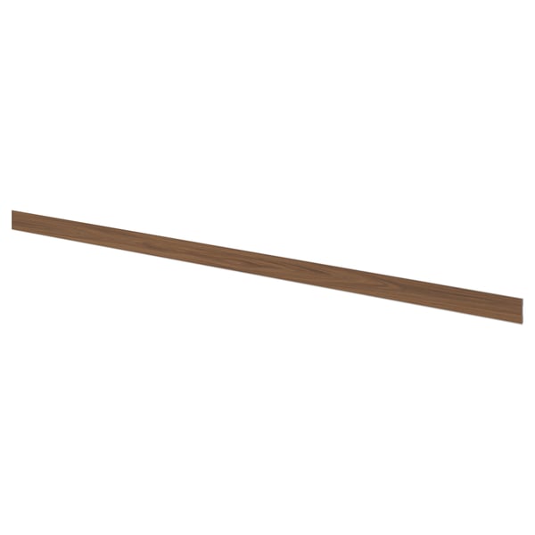 FÖRBÄTTRA Plinthe, brun motif noyer, 220x8 cm
