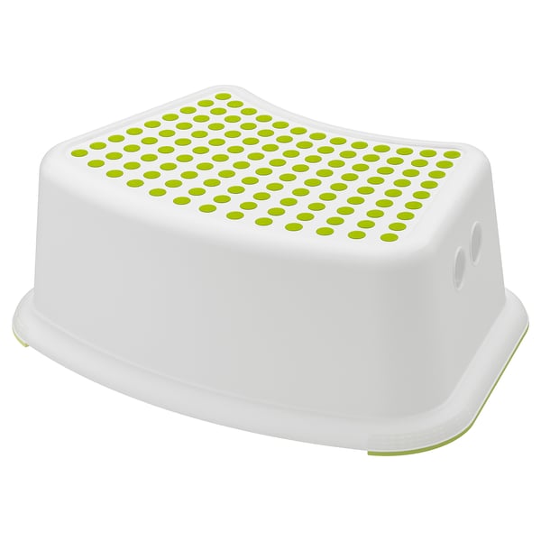 FÖRSIKTIG Marchepied, blanc/vert