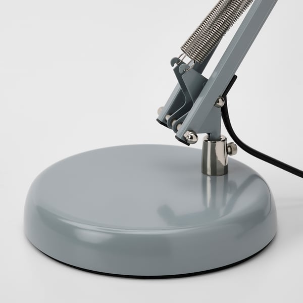 FORSÅ Lampe de bureau, turquoise