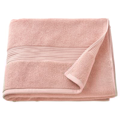 FREDRIKSJÖN Serviette de bain, rose clair, 70x140 cm