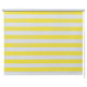 FRIDANS Store à enrouleur occultant, blanc jaune/rayé, 80x195 cm