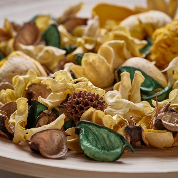 FRÖFINK Pot-pourri parfumé, fleur de citronnier jaune, 60 g