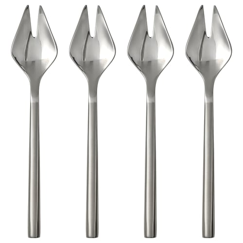 FRÖJDA Fourchette salade/dessert, acier inoxydable, 14 cm