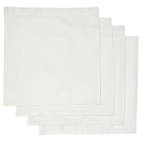 FRÖJDA Serviette, blanc, 30x30 cm