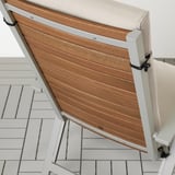 FRÖSÖN/DUVHOLMEN Coussin assise/dossier, extérieur, beige, 116x45 cm