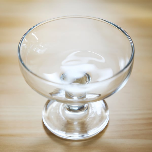 FRUKTDUVA Coupe à champagne, verre transparent, 24 cl