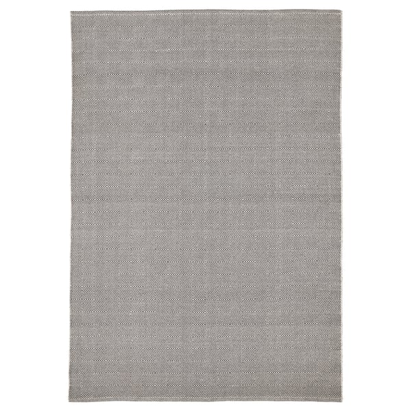 GÅNGVÄG Tapis tissé à plat, gris, 170x240 cm